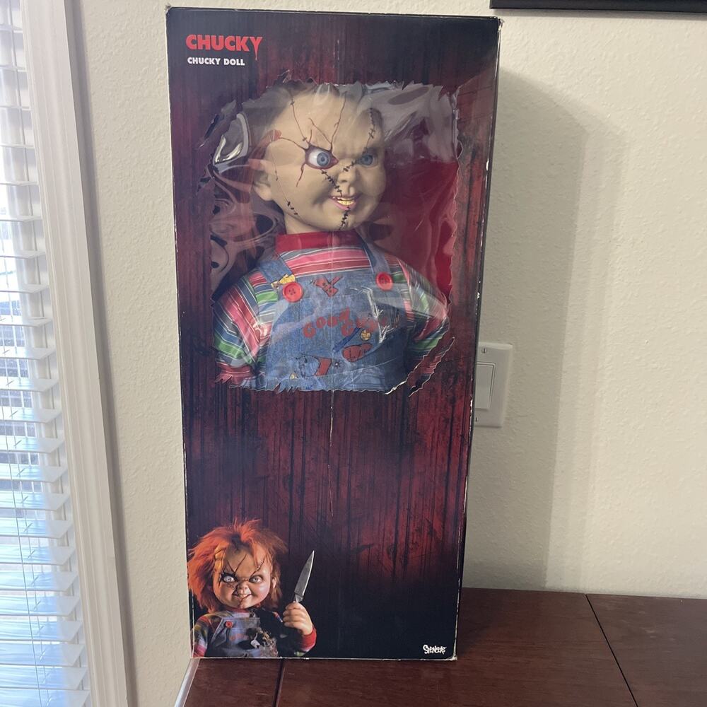 CHUCKY Doll Good Guys 24-Inch HALLOWEEN Ugly Scary Decoration Doll NO KNIFE
